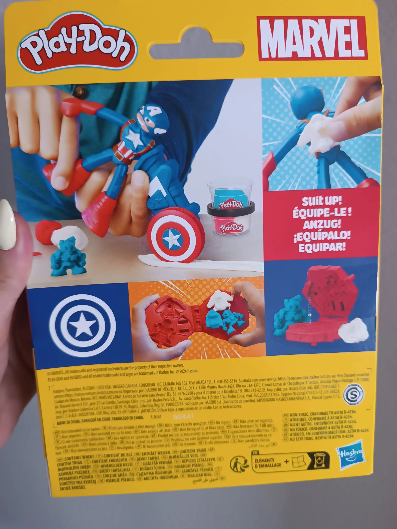 Play-Doh Capitão América da Marvel – photo 4